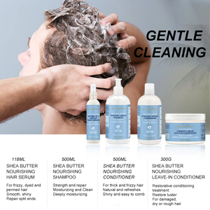 Trong Kho Chất Lượng Tốt Tự Nhiên Làm Sạch Sâu Miễn Phí Sulfate Nuôi Dưỡng Shea Butter Dầu Gội Đầu Và Điều Hòa Cho Tóc Khô - Product Image 4
