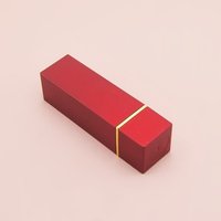 Vente en gros baume à lèvres carré tube en plastique tubes de rouge à lèvres conteneurs d'emballage cosmétique