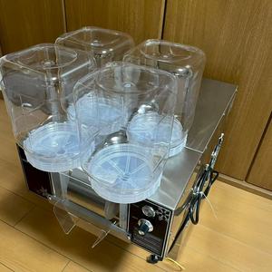 Popolare <span class=keywords><strong>4</strong></span> botte fiocco di neve rasato macchina 120KG/giorno Bingsu macchina Snack per latte neve ghiaccio acqua come materia prima - Product Image 6
