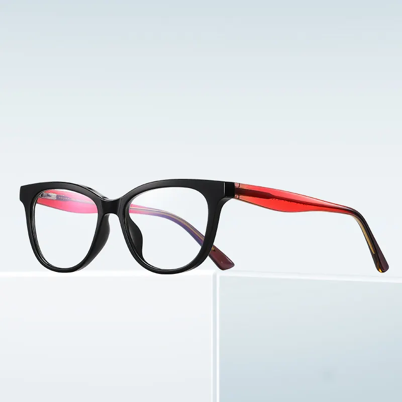 10代の子供のための高品質プラスチック眼鏡フレーム眼鏡壊れないメガネ子供のためのアンチブルーライト