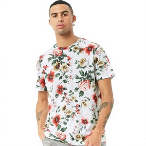 T-shirts à manches courtes pour hommes, coupe classique, impression par sublimation intégrale, design personnalisé de haute qualité, prix de gros, col rond - Product Image 3