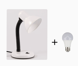 Lámpara de Mesa Moderna con Diseño Ajustable de 360 Grados, Fabricada en ABS, para Oficina, Estudio, con Alimentación CA, Tipo Domo, para Dormitorios Pequeños y Salas de Lectura - Product Image 1