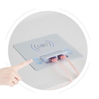 Chargeur sans fil bluetooth pour maison connectée, accessoires audio, table de conférence, chargement sans fil, caché, bluetooth, 10 pièces