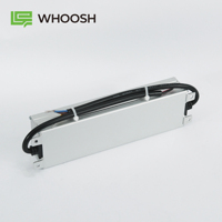 HXS-200S-24 IP67 Étanche Slim Extérieur 8.33A 24V Transformateur de pilote LED AC/DC pour l'éclairage et la signalisation