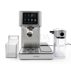 Máquina de café espresso, caja de leche de 20 bares, café, capuchino, café con leche, vaporizador de taza simple o doble, pantalla táctil grande de vapor - Product Image 5