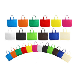 Bolsas de tela reciclables baratas personalizadas con estampado, reutilizables para compras, ecológicas, de tela no tejida, con asa para el hombro, para regalo. - Product Image 2