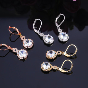 Eleganti Orecchini Pendenti Scintillanti per Donne, Gioielli da Orecchio di Tendenza - Product Image 5