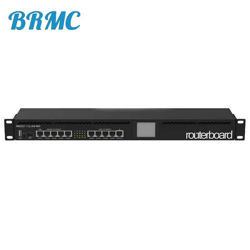 RB3011UiAS-RM Multi Port Device ARM Architecture CPU 10 Gigabit SFP POE Ethernet 1U Rackmount Routers