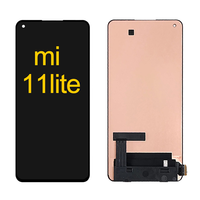 Panneau d'écran tactile d'affichage avec 1 an de garantie pour le téléphone portable Xiaomi Mi 11 Lite 4G/5G
