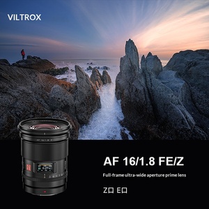 เลนส์ Viltrox 16 มม. F1.8 77 มม. ฟูลเฟรม มุมกว้างพิเศษ สำหรับกล้องมิเรอร์เลส เมาท์ Fe/z แบบติดตั้งอัตโนมัติ มุมกว้างพิเศษ - Product Image 1