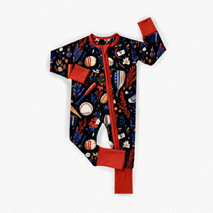 ชุดนอนเด็กผู้ชายผ้าไผ่ ชุดนอนเด็กผู้ชายผ้าไผ่มีซิป ชุดนอนเด็กผู้ชายลายการ์ตูนผ้าไผ่ สำหรับเด็กวัยเตาะแตะ ไซส์ 4T - Product Image 6