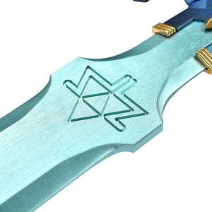 Réplica de Arma Real de la Leyenda de Zelda de Alta Calidad, 105 cm, Espada Maestra de Link con Hoja de Aleación de Aluminio de 8 mm para Colección - Product Image 4