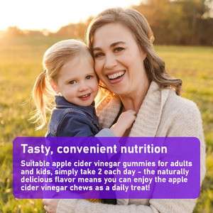 Top Seller Pure Apple Cider Vinegar Gummies ACV Support Immune and Digestive Health Food <b>Supplement</b> Designed for Adults - Product Image 5