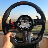 Volant de voiture en fibre de carbone M Sports en stock pour BMW F30 F10 F12 F15 F36 F20 F22 F25 F32 F35 F34 F80 F84 F85 M3 M5 E70 E90