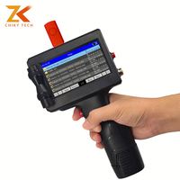 Imprimante jet d'encre thermique industrielle portable TIJ 25,4 mm à bon prix pour logos sur métal, type C