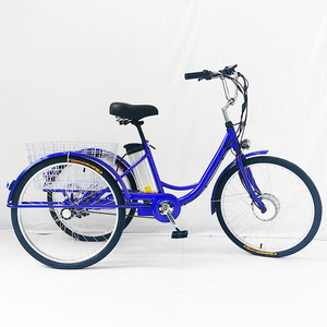 <span class=keywords><strong>Triciclo</strong></span> Eléctrico de 24 Pulgadas, 36V, 350W para <span class=keywords><strong>Personas</strong></span> <span class=keywords><strong>Mayores</strong></span> y Adultos, <span class=keywords><strong>Triciclo</strong></span> de Carga y Reparto con Asistencia de Pedaleo, Diseño de Estabilidad y Comodidad - Product Image 6