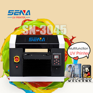 Mini impresora plana de inyección de tinta UV para funda de teléfono, tarjeta de identificación de Metal, juguetes, placas de identificación de botellas de vino, impresora UV <span class=keywords><strong>A3</strong></span> para ideas de pequeñas empresas - Product Image 2