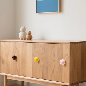 Poignées de porte d'armoire Jiaqi, forme d'animal de dessin animé, style nordique en cuivre, pour armoire et tiroir - Product Image 4
