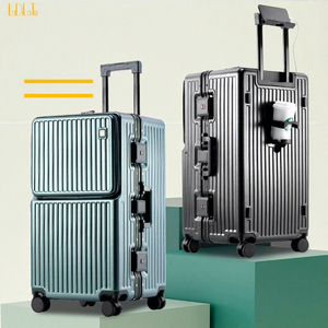 Commercio all'ingrosso 28-32 pollici bagaglio da viaggio ispessito scatola di alluminio con Multi-funzione Password <span class=keywords><strong>grande</strong></span> capacità valigia di grandi dimensioni - Product Image 1