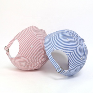 Nuovo Arrivo: Cappellini da Baseball a 6 Pannelli Non Strutturati Stile Giapponese con Logo Ricamato Personalizzato a Due Colori e Strisce, Casual - Product Image 5