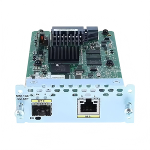 NIM 1GE CU SFP WAN Network Module 1 Port Gigabit Module Dual Mode RJ45 SFP Router Card - Product Image 2