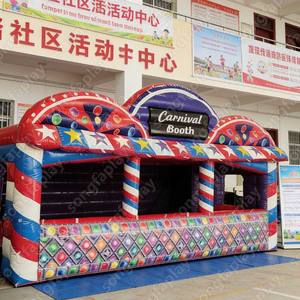<span class=keywords><strong>Grand</strong></span> stand gonflable de carnaval, tente de jeu de carnaval pour événements, château gonflable, équipement de jeux souples, parc de trampolines - Product Image 5