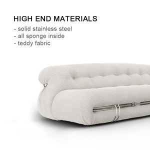 Contours généreux et doux canapé décontracté pour la maison tobia scarpa mobilier de salon canapé soriana confortable - Product Image 2