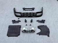 Nuevo Parachoques de Material PP al por Mayor con Puntas de Escape para Mercedes Clase C W206 2022-2024, Estilo C63 AMG, de Atornillar