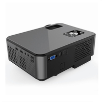 Projecteur portable Home Cinéma HD LED Mini Beamer LCD Vidéo Projecteurs 1080P Pris en charge avec un écran de 100 pouces Sac Tout-en-un