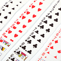 Jeu de cartes personnalisé pour événements, cadeaux promotionnels, loisirs intérieurs, publicité