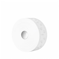 Papier toilette en rouleau creux en pâte de bois naturelle, double, triple ou quadruple couche, 700g, disponible pour la personnalisation