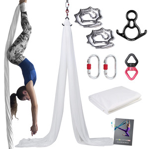 Set di Seta Colorata per Yoga Aereo 10,9 Iarde/10M in Nylon per Esercizi Fitness - Product Image 4