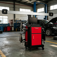 Machine d'alignement de roues 3D pour automobile avec fonction de suivi automatique et affichage des paramètres de réglage