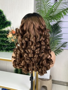 Perruque 100% Cheveux Humains, Perruque Bob Rebondissante avec Fermeture 5*5 et Dentelle Suisse, Matière Première de Qualité Supérieure - Product Image 4