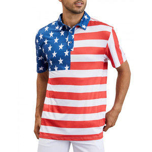 Men'<strong>s</strong> Festival Printed Knitted Golf <strong>Shirt</strong> Short Sleeve Breathable Patriotic <strong>St</strong>. <strong>Patrick's</strong> <strong>Day</strong> Green Beer Glass Design Casual - Product Image 2