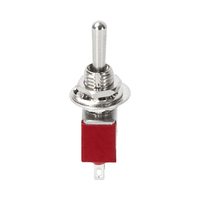Interrupteur à bascule SPDT ON OFF ON, corps en plastique durable, mini interrupteur à bascule, contact métallique pour panneau de commande électrique et appareil