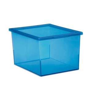 กล่องพีวีซีอเนกประสงค์1002244เทอร์รี่พร้อมฝา18ลิตรกล่องอเนกประสงค์สีฟ้ายีน8005646022449 - Product Image 1