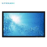 Écran LCD tactile 10-points G + G, 30x32 pouces, 4K, moniteur de signalisation