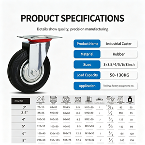 Cast Iron V Groove <b>Wheel</b> 3000 Lb Track Guided Plate Mount Conveyor System V Groove Industrial Caster Heavy Duty Mobile Cart - Product Image 3