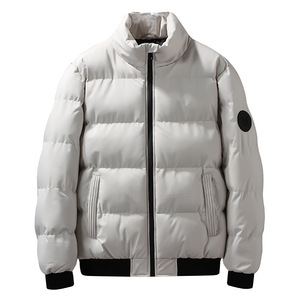 Premium Leather <b>Jacket</b> <b>Men</b>’s Genuine Leather <b>Biker</b> <b>Jacket</b> Snap Button Zip Up Outerwear Motorcycle Coat Streetwear Casualwear - Product Image 1