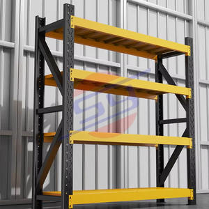 Le rayonnage d'entrepôt d'usine fournit un service personnalisé gratuit Rayonnage léger en acier épais en métal - Product Image 2