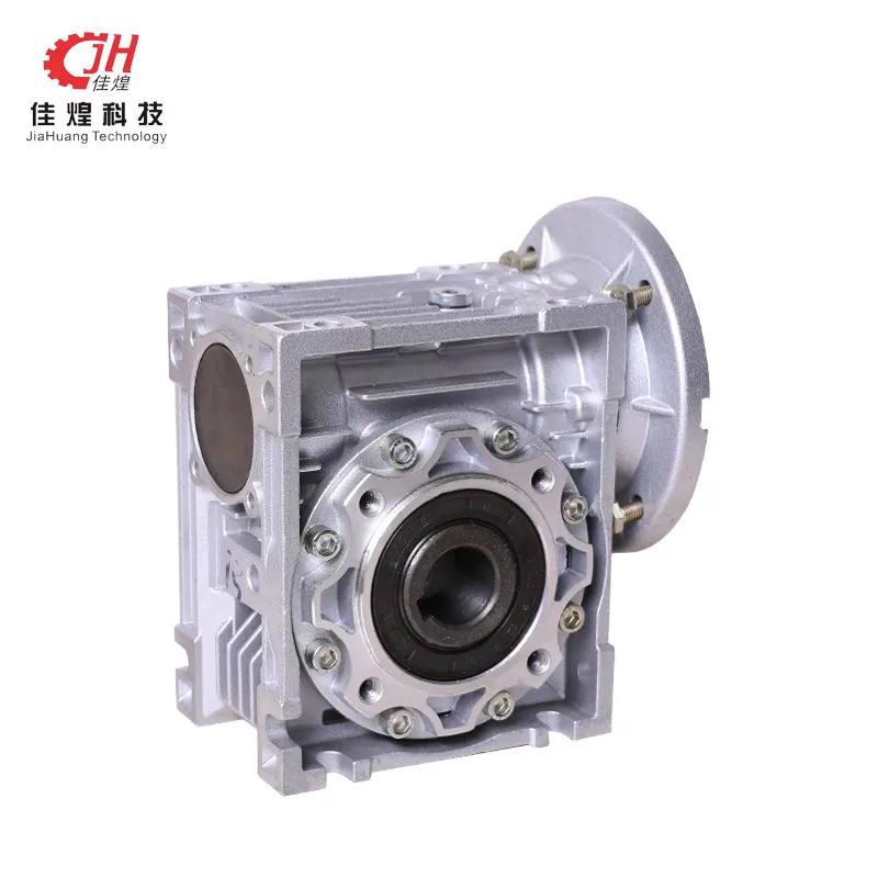 0.25-1.5kw 6.3kg gear reducer 5-100 ratio NMRV63 worm gearbox speed reduction for electric motor