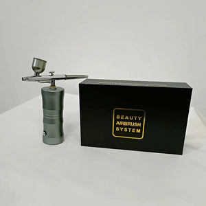 Kit d'aérographe haute pression pour barbier, Spray Facial avec Injection d'oxygène, 7.4V, 10 pièces - Product Image 1