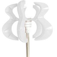 Turbine à 8 pales à usage domestique 20kw 10kw Prix de l'éolienne Éoliennes à axe vertical Système d'énergie solaire hybride