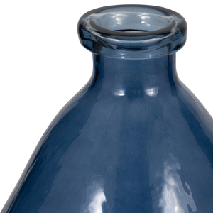 Vaso in vetro rotondo decorativo per fiori, per soggiorno, decorazioni per la casa, mensola, camera da letto, ufficio. - Product Image 4