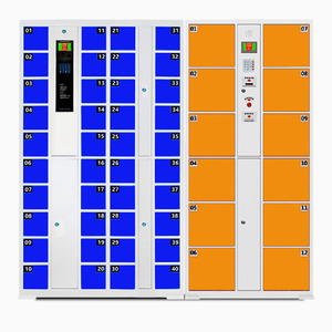 Tùy Chỉnh Ngoài Trời Không Thấm Nước Kim Loại Lưu Trữ Tủ Thông Minh Nhận Dạng Khuôn Mặt <span class=keywords><strong>Locker</strong></span> Thông Minh Bưu Kiện <span class=keywords><strong>Locker</strong></span> Key Khóa Lắp Ráp - Product Image 1