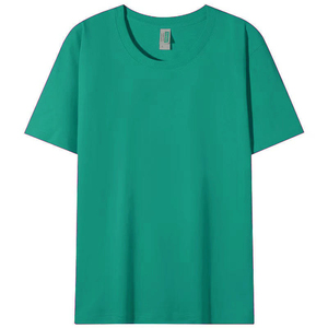 Camiseta Personalizada al por Mayor, OEM, <span class=keywords><strong>Cuello</strong></span> Redondo Unisex, Impresión Digital, Manga Corta, Logotipo Personalizable, Algodón Grueso de Alta Calidad - Product Image 3