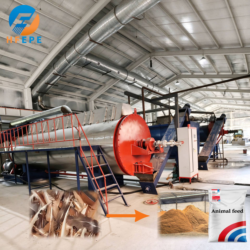 Factory Direct Automatic Feather Powder Dryer Feather Meal Production ...