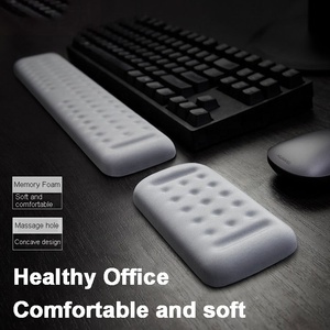 De espuma de memoria de muñeca <span class=keywords><strong>teclado</strong></span> cojín y Mouse Pad muñeca Resto de apoyo - Product Image 6