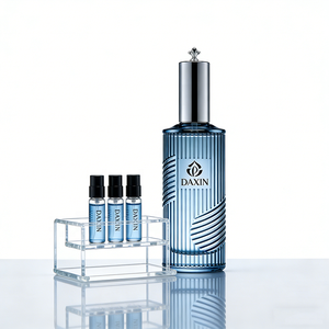 Nuevo Diseño 2026, Botella de Perfume de Lujo, Botella de Perfume de Vidrio, Capacidad 30ml 50ml 100ml con Botella de Muestra - Product Image 1